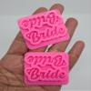 2 Pcs Bride Silicone Mold, Mold for Resin, Bride Resin Mold, Bride Earrings Mold Two Earrings Mold view 2
