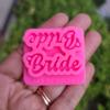 2 Pcs Bride Silicone Mold, Mold for Resin, Bride Resin Mold, Bride Earrings Mold Two Earrings Mold view 3