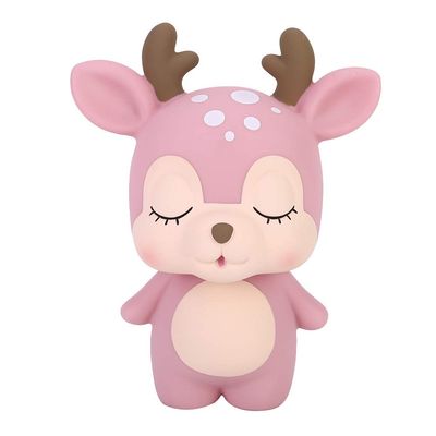 Cartoon Deer Shape Money Bank Money Box Coin Bank for Boys Girls Kids, Cute Animal Shape Money Saving Box Pot for Children Birthday Gifts Home Decoration