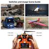 Radiolink A560 PNP (Plug&Play) RC 3D Airplane & AT10II 12 Channels RC Transmitter and R12DS Receiver, Left Hand Throttle Radio, CM210 2S LiPo Fast Charger Kit, Totally RTF view 3