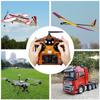 Radiolink A560 PNP (Plug&Play) RC 3D Airplane & AT10II 12 Channels RC Transmitter and R12DS Receiver, Left Hand Throttle Radio, CM210 2S LiPo Fast Charger Kit, Totally RTF view 4