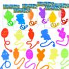 Mchochy 28 Pack Easter Sticky Hands Toys, Bunny Chick Egg Carrot Styles Stretchy Toys Easter Basket Stuffers, Pinata Fillers, Party Favors Gifts for Kids Boys Girls view 1