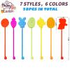 Mchochy 28 Pack Easter Sticky Hands Toys, Bunny Chick Egg Carrot Styles Stretchy Toys Easter Basket Stuffers, Pinata Fillers, Party Favors Gifts for Kids Boys Girls view 2