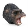 Gemini&Genius Gorilla Hand Puppet for Kids Swimming Pool Beach Bathing Toys Soft Rubber Realistic Animal Role Play Orangutans Action Figure view 4