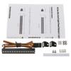 DKKY SCX24 Lights Roof Light Bar for AXIAL SCX24 Bronco C10 JLU Gladiator Deadbolt 1/24 RC Crawler Upgrades Parts, 14 Beads + 8 Lighting Modes view 2