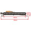DKKY SCX24 Lights Roof Light Bar for AXIAL SCX24 Bronco C10 JLU Gladiator Deadbolt 1/24 RC Crawler Upgrades Parts, 14 Beads + 8 Lighting Modes view 3