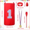 40 Packs Outdoor Games Potato Sack Race Bags for Kids and Adults, with 3 Legged Race Bands, Egg and Spoon Race Backyard Field Day Birthday Party Games Outdoor Carnival Lawn Games Kids and Family view 2