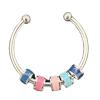 cdar Open Ring Adjustable Fine Workmanship Anxiety Relief with Enamel Bead Opening Decoration Accessory Unisex Stacking Spinning Ring,Suitable for Dressing Alone, Party and Valentine's Day Gift view 1