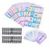 ELIASM Baby Shower Bingo Kit - Bilingual English Spanish, for 20 Players - Includes 1 Deck of Cards and Boards - with 240 Markers - for The Entire Family - Great for Learning Spanish. view 1