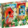 1000 Pieces Jigsaw Puzzle for Adults  Matte Finish, Soft Touch, Easy to Assemble, Tight Fit, Vivid Colors, Missing Pieces Service  Flower Garden with Bird House and Bunnies  by ENJOY Puzzle view 1