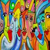 1000 Pieces Jigsaw Puzzle for Adults  Matte Finish, Soft Touch, Easy to Assemble, Tight Fit, Vivid Colors, Missing Pieces Service  Funny People Portraits and Faces of Life  by ENJOY Puzzle view 2