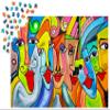 1000 Pieces Jigsaw Puzzle for Adults  Matte Finish, Soft Touch, Easy to Assemble, Tight Fit, Vivid Colors, Missing Pieces Service  Funny People Portraits and Faces of Life  by ENJOY Puzzle view 3