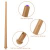 Sumind 4 Pieces Light up Wand Fairy Princess Magic Wands with Sound, Illuminating Witch Wizard Wand, Costume Accessory for Christmas Birthday Party Gift Favors view 3
