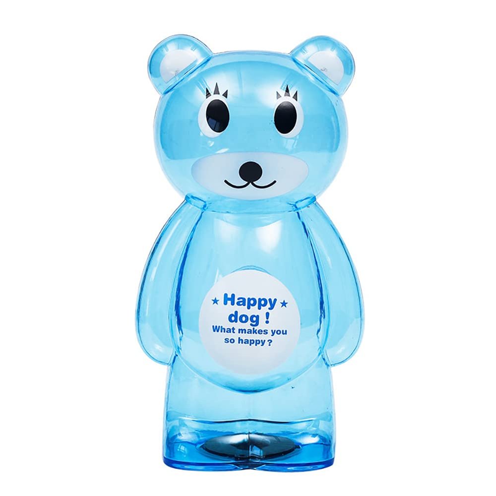 Cartoon Bear Piggy Bank, Clear Bear Piggy Bank for Adults Kids, Kids Coin Bank, Money Jar Saving Bank, Cash Can Plastic Coin Bank Money Saving Box for Boys Girls Kids, Gifts for Birthday Christmas