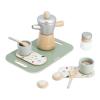 Janod - Italian Coffee - 13 FSC Wood Accessories - Imitation Toy - Children's Coffee Set - FSC Wooden Toy - From 2 Years, J06630, Small view 1