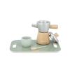 Janod - Italian Coffee - 13 FSC Wood Accessories - Imitation Toy - Children's Coffee Set - FSC Wooden Toy - From 2 Years, J06630, Small view 2