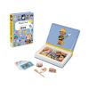 Janod - Magnti'Book Mtiers  Magnetic Educational Game 48 Magnets + 16 Model Cards - Kids 3+ - Creative Playtime - Stimulates Creativity - Includes 48 Magnets and 16 Model Cards view 4