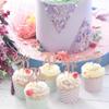 Rsstarxi 30 Pack Happy 70th Birthday Cupcake Toppers Rose Gold Glitter Seventy Cheers to 70 Years Old Birthday Cupcake Picks for 70th Birthday Anniversary Party Cake Decorations Supplies view 3