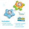 hand2mind Sea Animals Dice Poppers, Math Dice Popper, Game Replacement Dice Roller, Dice Games for Kids, Board Game Accessories, Family Game Night, Kids Travel Activity, Fun Classroom Games (Set of 2) view 2