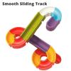 Aprilwolf Duck Slide Bath Toys for Kids Ages 4-8, Wall Track Building Set for 5-7 Years Old, Fun DIY Kit Birthday Gift for Toddler Boys & Girls (52 PCS) view 2