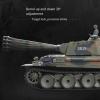 Ssccgym 3819 Remote Control Tank German Leopard TK7.0 RC Battle War Military Vehicle Metal Steel Box Simulation Smoke Shooting Sound Effect Collection Professional RC Tank view 4