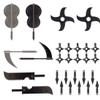 ALiquid Custom Minifigures Weapon Set, Custom Weapon Set for Minifigures, Ninja Weapon Set for Minifigures - 28 Pcs view 1