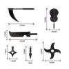 ALiquid Custom Minifigures Weapon Set, Custom Weapon Set for Minifigures, Ninja Weapon Set for Minifigures - 28 Pcs view 2