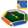 1-6 Players Shut The Box Dice Game, Wooden Board Table Math Game with 16 Dice, Classics Tabletop Version Games for Kids Adults, Family,Classroom,Home,Party or Pub view 1