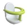 Foldable Non Slip Bath Seat - Baby Bathtub Chair for Sitting Up, Wrap-Around Seat with Suction Cups, 6-18 Months (White Green) view 1