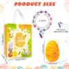 Aviski 12Pcs Easter Surprise Eggs with Cute Bracelet & Ring Inside for Easter Theme Party Favors, Supplies for Easter Egg Hunt, Basket Stuffers/Fillers, Classroom Prize Supplies Toddler Boys Girls view 2