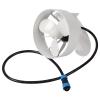 DGLUYUDV Underwater Thruster MAX 48V 1500W Brushless Motor with 3-Blade Aluminum Propeller and Mounting Seat for Kayak Electric Surfboard Lure Boat RC Bait Ship Submarine (only Propeller) view 3