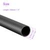DMiotech 2 Pack 16mmx14mmx330mm Carbon Fiber Round Tubes, 3K Roll Wrapped Carbon Tube for RC Quadcopter, RC Airplane view 3