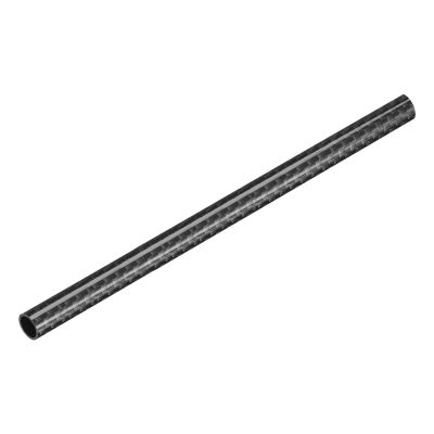 DMiotech 1 Pack 25mmx23mmx500mm Carbon Fiber Round Tubes, 3K Roll Wrapped Glossy Carbon Tube for RC Quadcopter, RC Airplane