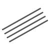 DMiotech 4 Pack 6mmx4mmx350mm Carbon Fiber Round Tubes, 3K Roll Wrapped Carbon Tube for RC Quadcopter, RC Airplane view 1