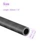 DMiotech 4 Pack 6mmx4mmx350mm Carbon Fiber Round Tubes, 3K Roll Wrapped Carbon Tube for RC Quadcopter, RC Airplane view 3