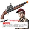 Safe Toy Double Barrel Gun for Boy with Ejecting Shell Soft Bullets,Realistic Model Shotgun Toys Foam Blaster Play Gun Toy with Soft Bullet Look Real Action Model for Children (Double_Brown) view 2