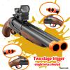 Safe Toy Double Barrel Gun for Boy with Ejecting Shell Soft Bullets,Realistic Model Shotgun Toys Foam Blaster Play Gun Toy with Soft Bullet Look Real Action Model for Children (Double_Brown) view 4