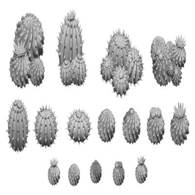Green Stuff World for Models and Miniatures - Barrel Cactus 11614