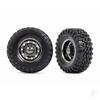 Traxxas 8854X Tires/Wheels TRX-6 2.2' Wheels, Canyon RT 4.6x2.2' Tires), Rear (2) view 1