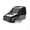Traxxas 8823X Body TRX-6 Ultimate RC Hauler, Black Painted, Decals Applied view 1