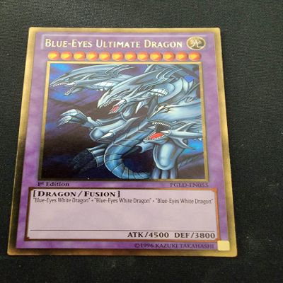 Blue-Eyes Ultimate Dragon - PGLD-EN055 - Premium Gold - 1st Edition