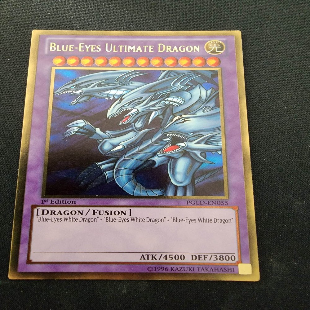 Blue-Eyes Ultimate Dragon - PGLD-EN055 - Premium Gold - 1st Edition