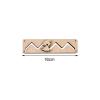 MERIGLARE Kids Busy Board DIY Accessories Material Wooden Activity Board for Children Party Favors Kids, Maze Track view 2