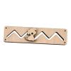 MERIGLARE Kids Busy Board DIY Accessories Material Wooden Activity Board for Children Party Favors Kids, Maze Track view 4