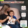 Funpanions Weighted Stuffed Animals  4LB Cute Plush for Adults, Teens & Kids - Large Corgi Dog, Machine Washable w/Removable Inner Weight view 2