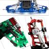 hopsupRC RC Aluminum Adjustable Turnbuckles Upgrades Part for 1/10 Slash/Rustler/Stampede/Hoss 2WD 4X4,Alloy Aluminum Adjustable Turnbuckles Camber Links Toe Link,#3644 3745 1935 7PCS Red view 3