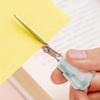 Kawaii Cat Paw Mini Portable Cute Stationery Scissors, Stainless Steel Multifunctional Folding Art Scissors for Home School Office, Teacher Student Kids Pink view 3