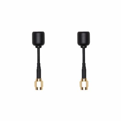 ABZEKH Drone Accessories for DJI FPV Air Unit 5.4GHz-6GHz for LHCP Antenna for MMCX 90/MMCX Straight/SMA Connector for DJI Digital for FPV Goggle System (Color : MMCX Elbow)