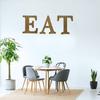 13.7" Metal Letters for Wall Decor, Corrugated Golden Large 3D Letters, Decorative Farmhouse Hanging Alphabet Signs for Home Bedroom Office Wedding Party (X) view 4