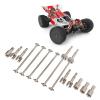 Keenso RC Car CVD Drive Shaft Kit, Metal Joint Cup Dog Bone, Upgrade Part for Beginners, Professionals, Track Racing, Home Use view 1
